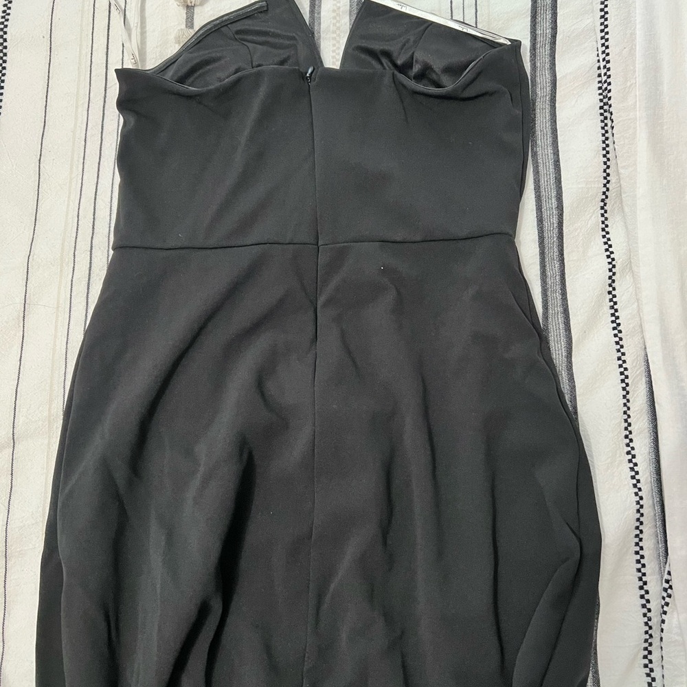 Lulus Dedicated to Glamour Black Strapless Maxi Dress - Picture 5 of 5